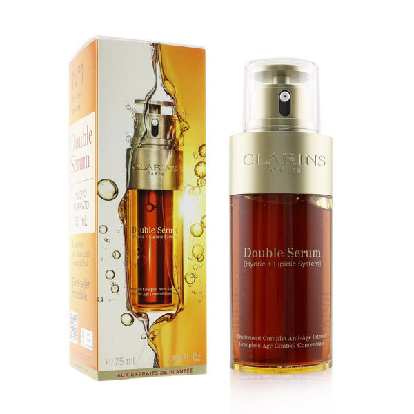 Clarins Double Serum (Hydric + Lipidic System) Complete Age Control Concentrate (Deluxe Edition) 